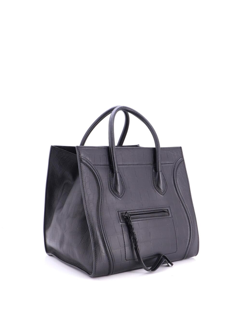Celine Phantom Bag Crocodile Embossed #279408C18B - Picture 2 of 7